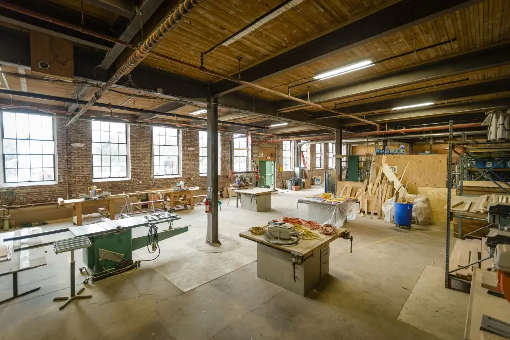 Social Profit Center workshop area