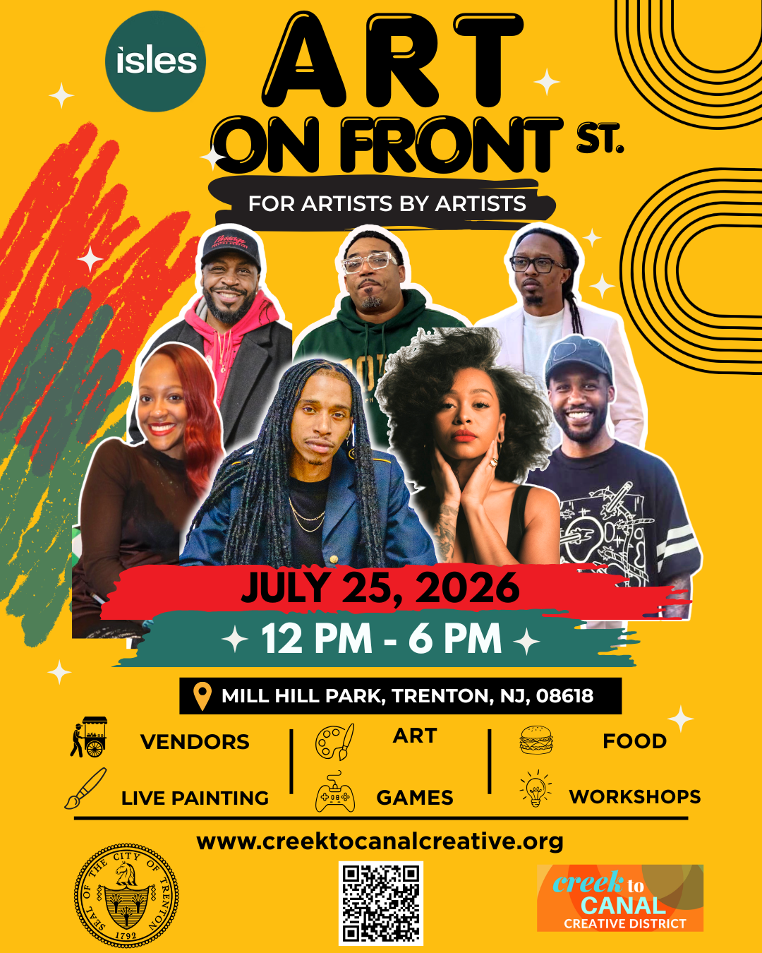 Art On Front St. Returns to Downtown Trenton This Summer